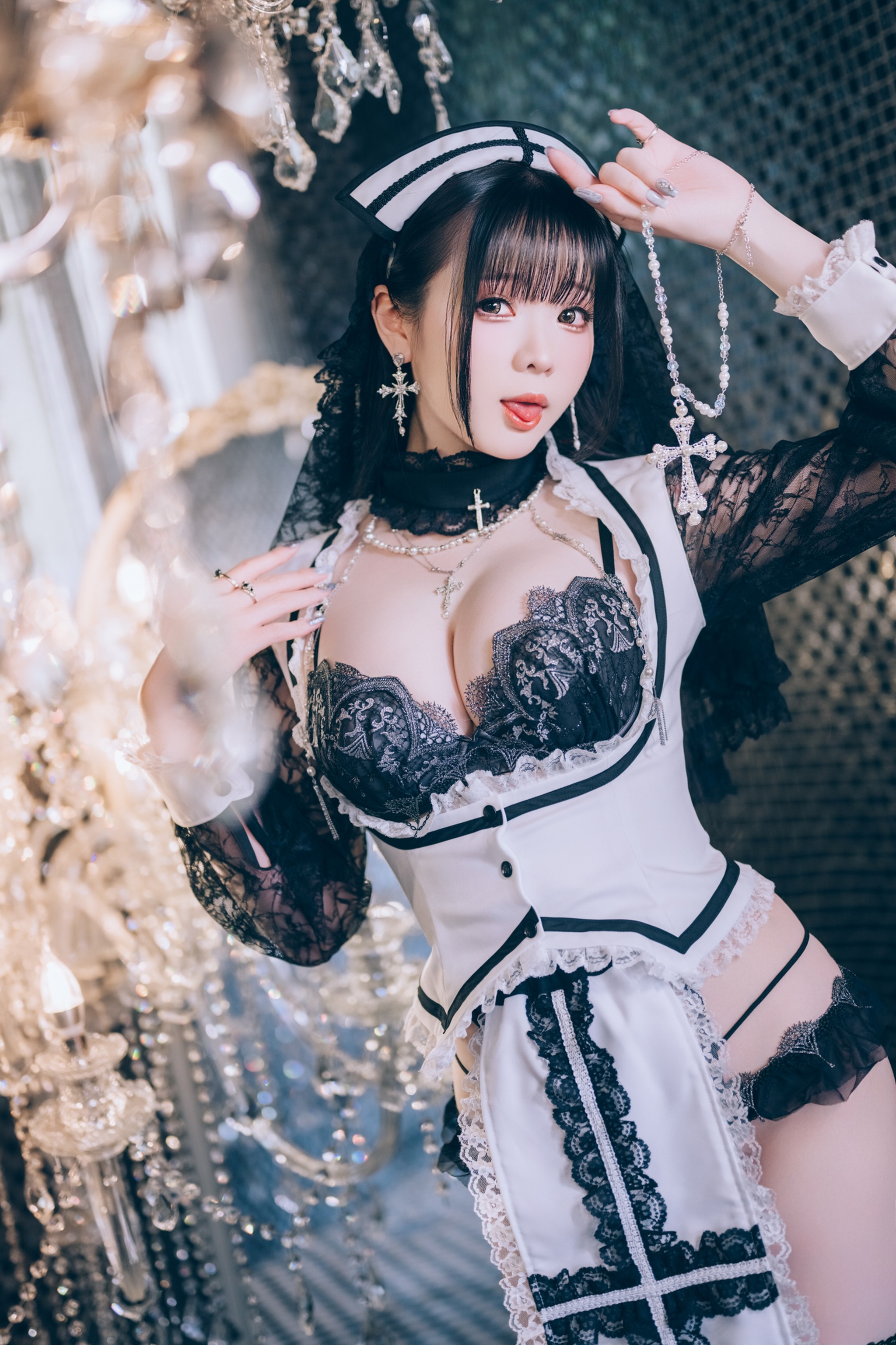 图片[1]-霜月shimo – NO.140 Holy Church Confession Night [80P]-XikXak